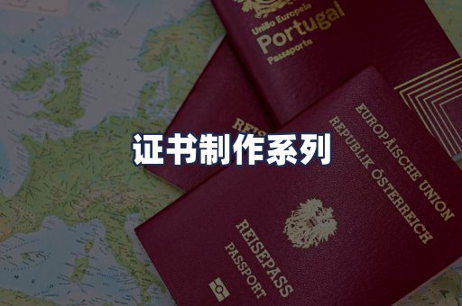 证书制作系列